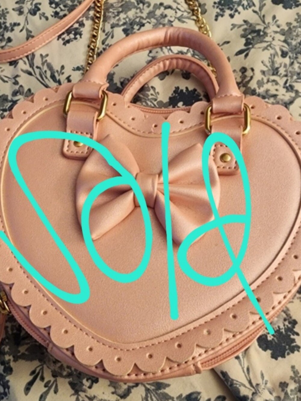 Pink Heart Purse